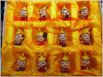 Tibetan characteristic little lama(combination of a total of 12)) Simulation character modeling ornaments refined crafts