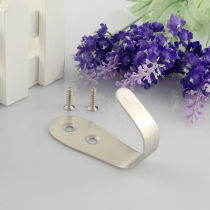 Stainless steel hanging clothes hook bathroom cloak hook kitchen single coat hook bedroom hanging clothes hook single hook hook door hook