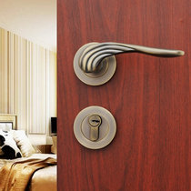 HONGYING HONGYING split lock antique door lock European door lock green bronze door lock pastoral split door lock