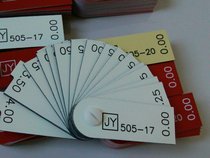 American Import Gap Gauge gauge plastic face difference ruler length difference ruler 0-4 0-3mm17 sheet