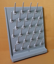 Manufacturers let Lida special price laboratory drip rack High density PP single-sided 550PP drip rack