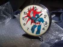 Inventory of 93 years or so produces white pigeon deformation metal brass core alarm clock