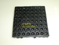 High quality rubber shockproof block black rubber cushion 120mm X120 mm thick 15mm per piece price
