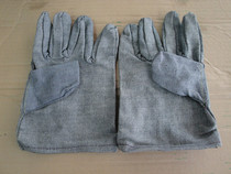 Labor protection denim gloves canvas gloves wear-resistant padded welding gloves machine repair gloves