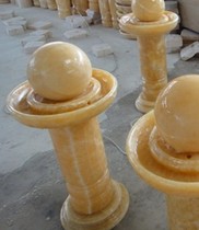 (Beautiful Pavilion Pottery) Fountain Fish Tank Ceramic Fountain Circulating Water Rockery Water Fountain Fish Tank Wind