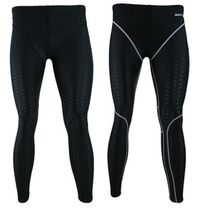 Long swimming pants speed dry warm men and women 90% long legs swimming trunks Shark Leather Racing Pants