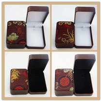 Pendant Pendant Box BROCADE BOX JADE INSTRUMENTAL FIRST ACCESSORIES BOX SILVER DECORATION PACKAGING BOX BATCH