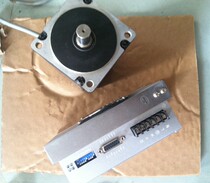 86 three-phase stepper motor plus driver set second-hand 220V input is guaranteed to be easy to use