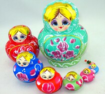 Russian doll ten-layer doll 10-layer color-changing belly handmade wooden painted home furnishings toys
