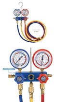 Cold coal meter group refrigerant plus liquid meter double end table CM-136G-G R12 R22 R134 