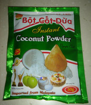 BOT COT DUA coconut milk powder 50g Vietnam instant coconut powder instant coconut powder ready to drink