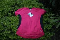 Big girl has a great blessing Dutch brand womens pink short sleeve cycling top rag price bag
