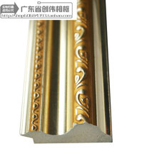 2063 bright gold (150 m pieces) PS foaming lines to decorate the frame line PVC lines