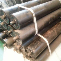 Domestic conveyor rubber assembly line Roller roller conveyor conveyor belt roller stop electric roller non-power type conveying accessories