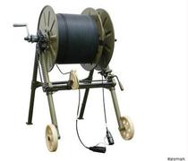 Field optical cable retractor rack retractor field cable winding reel