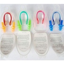 Combinable Silicone Nose Clip Earplug Kit Combined Swimming Supplies