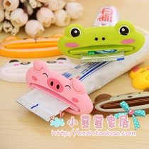 Korean creative fashion cartoon animal manual toothpaste squeezer facial cleanser squeezer