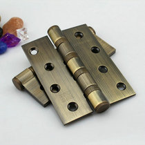 Germanys Hongying thickened 4-inch green ancient bronze hinge Eurostyle antique muted bearing hinge gate solid wood room door