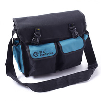 Easy to buy hardware multi-function tool bag Telecommunications electrician bag Network maintenance shoulder bag thickened Oxford backpack