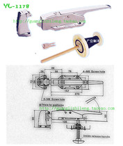 Convex door freezer cold storage door lock Oven oven lock touch lock adjustable industrial door lock YL-1178