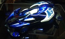 Genuine anti-counterfeiting Audi Double Diamond battle Dragon four-wheel drive toy-Desert Falcon Assembly version racing electroplating deformation