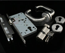 Ryan 304 stainless steel fireproof door lock fireproof door lock Split door lock Office door lock