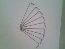 Japanese imported Bailey EIGHT TL-1 5mm extended ball head Allen wrench