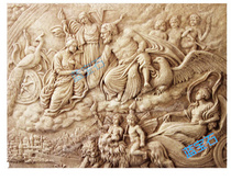 Special Sale Sandstone Relief Mural Artificial Sandstone European Relief Wall Decoration Sandstone Background Wall Decoration