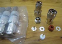 N-J5 RF connector N-type male for 50-3 cable pin gold-plated