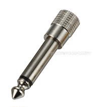 6 35 microphone plug 6 5 turns 3 5 speaker plug 3 5 mother turns 6 35 large two-core microphone adapter