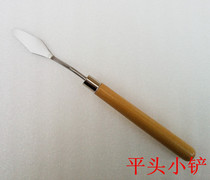 Golden silk glaze painting Cloisonne craft painting materials Golden silk sand painting raw materials Small shovel Small scraper flat shovel