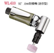 Taiwan Wing Ting original pneumatic die AWINDEN WL-610 90 ° mini die engraving machine length 115MM