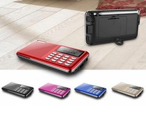 EFashion Q60 card speaker old man morning exercise audio small speaker ultra-thin MP3 radio lyrics synchronization