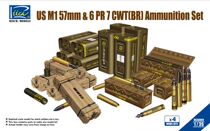 (JZHOBBY) wise RE30009 1 35 6PDR M1 57mm shells and ammunition Group