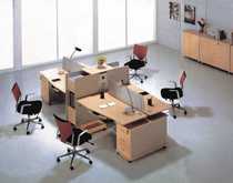 Chengdu four-seater desk combination desk Staff desk Tian Word desk New special offer