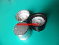 Amplifier knob Volume knob Potentiometer Aluminum knob 26X18 cap-shaped silver knob