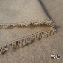 Hemp Cloth Cotton Linen Color Linen Fabric DIY Parquet Cotton Linen Fabric Background Cloth