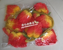 Kindergarten classroom decorations wall background hanging decoration anti-real maple leaf decoration Teng plastic leaf decorative curtain