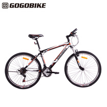 GOGOBIKE bicycle 26 inch double V-brake Shimano shock-absorbing fork aluminum alloy frame mountain bike Liema