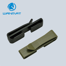 Webbing clip closure webbing buckle backpack fastener package spare parts black clay color