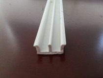 Manufacturers direct sales square round plastic pipe PVC pipe profile mountain type slot 14mm