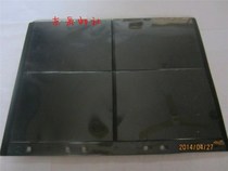 Black Double-sided opp Premium Philatelic Album Loose-leaf Checkered square Grid Octagonal grid