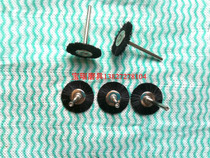 Electric grinding accessories nylon flat polished brushed nylon brush with shank polished brush dust removal brush diameter 25mm