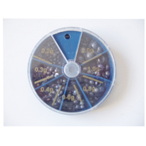 Rock fishing accessories boxed bite lead bite lead box lead drop lead mound clip lead fishing gear