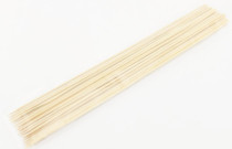 Two flat-headed safety marshmallow bamboo sticks Marshmallow roll sticks 30 cm*3 0 20 smooth and burr-free
