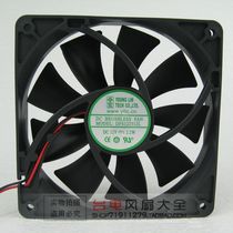 Yonglinxing 12025 12CM cm chassis power cooling fan Silent DC 12V 0 19A