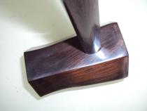 Factory direct black sandalwood Yuehu shelf elbow semi-finished Yuehu logs dry throw physical shooting send accessories