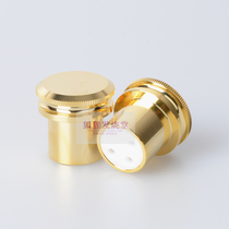 Special good news Taiwan custom high-grade pure copper gold-plated XLR protective cap Shield cap Dust cap mother cap