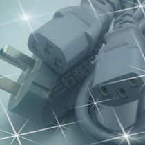 The chassis power supply line 1 8 meters square thick GB yi fen er power schemes for two host xian shi qi xian