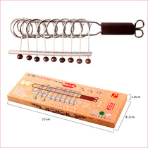 Genuine classical wooden handle nine serial intelligence unlock toy large 9 serial 22CM exercise mind improve patience